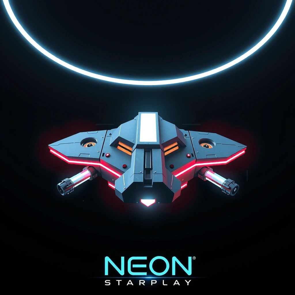 Neon Starship Gameplay